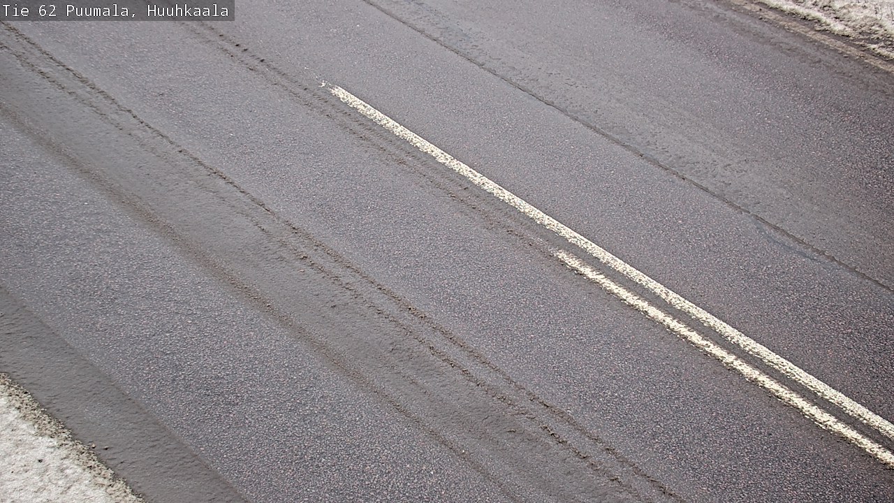 Weather Camera Image Väg 62 Puumala, Huuhkaala, Puumala, Etelä-Savo