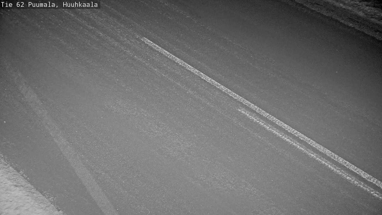 Weather Camera Image Väg 62 Puumala, Huuhkaala, Puumala, Etelä-Savo