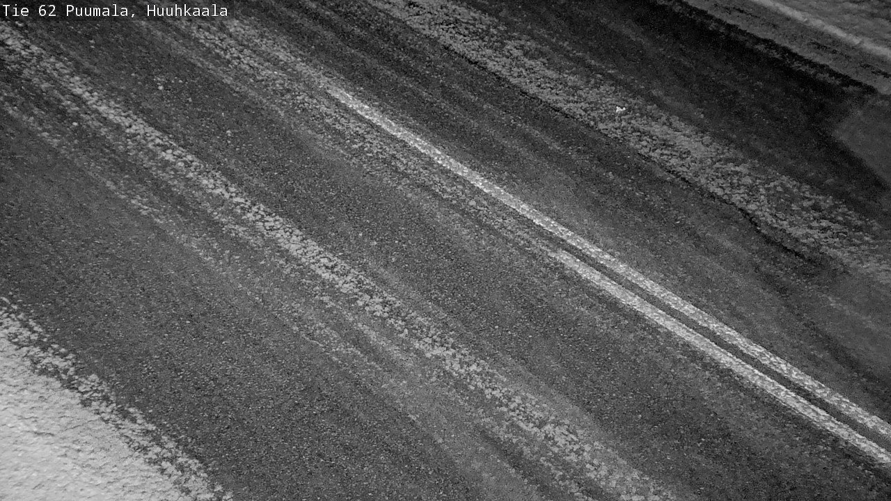 Weather Camera Image Väg 62 Puumala, Huuhkaala, Puumala, Etelä-Savo