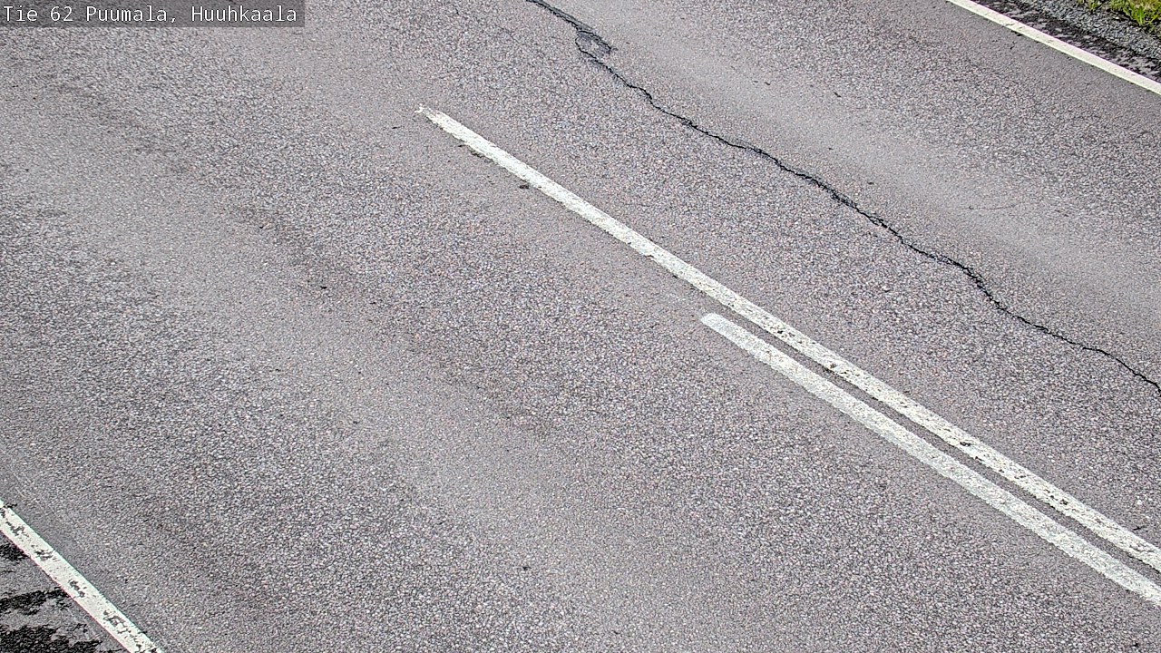 Weather Camera Image Road 62 Puumala, Huuhkaala, Puumala, Etelä-Savo