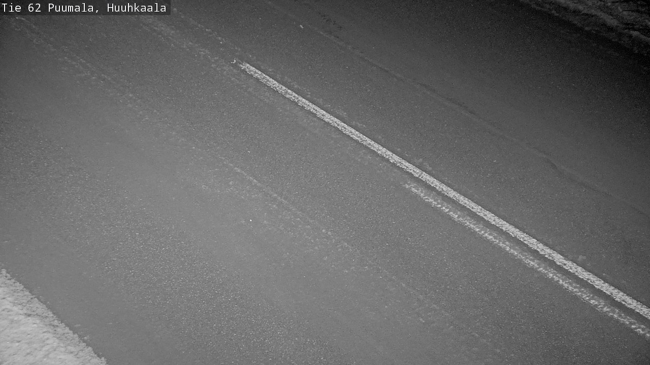 Weather Camera Image Väg 62 Puumala, Huuhkaala, Puumala, Etelä-Savo