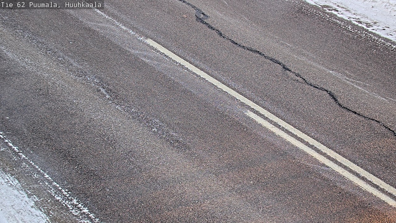 Weather Camera Image Väg 62 Puumala, Huuhkaala, Puumala, Etelä-Savo