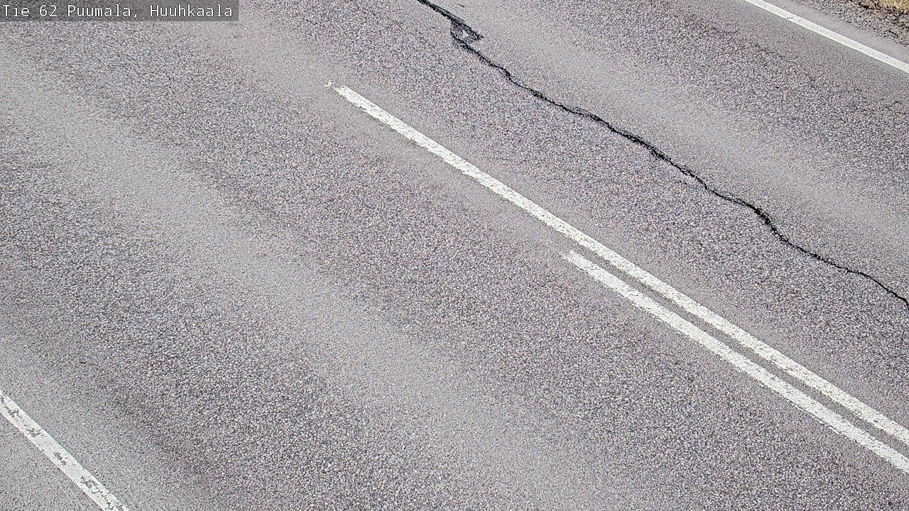 Weather Camera Image Road 62 Puumala, Huuhkaala, Puumala, Etelä-Savo