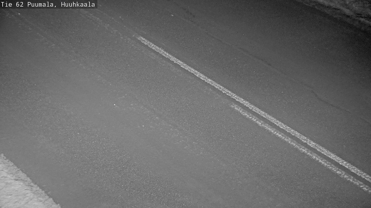 Weather Camera Image Väg 62 Puumala, Huuhkaala, Puumala, Etelä-Savo