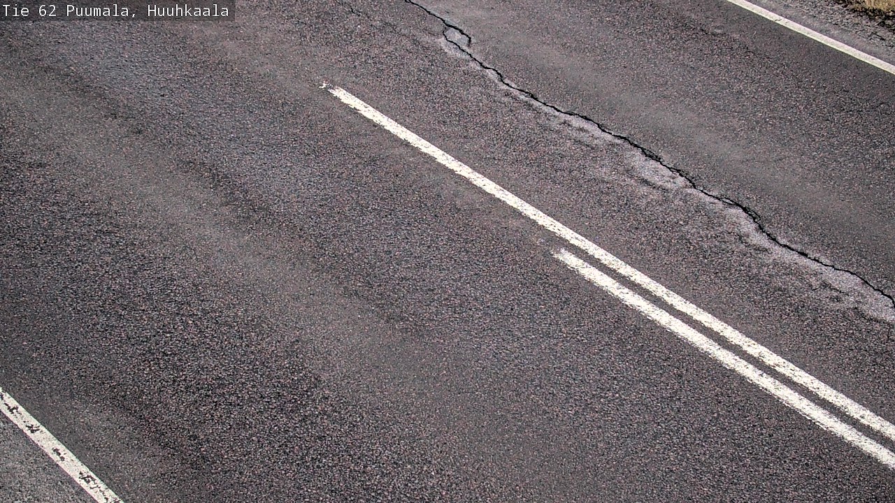 Weather Camera Image Väg 62 Puumala, Huuhkaala, Puumala, Etelä-Savo