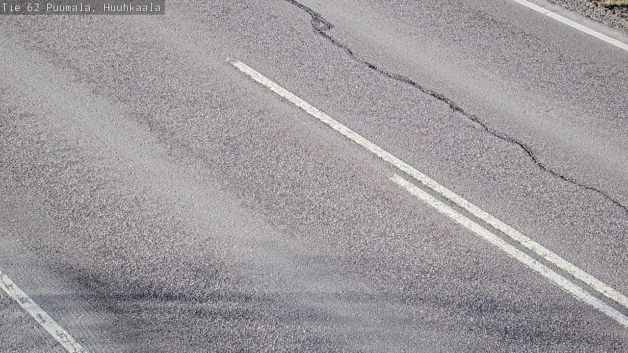 Weather Camera Image Väg 62 Puumala, Huuhkaala, Puumala, Etelä-Savo