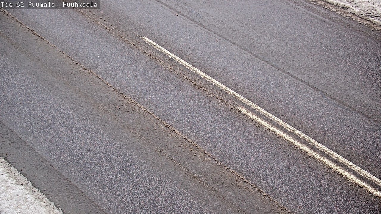 Weather Camera Image Väg 62 Puumala, Huuhkaala, Puumala, Etelä-Savo