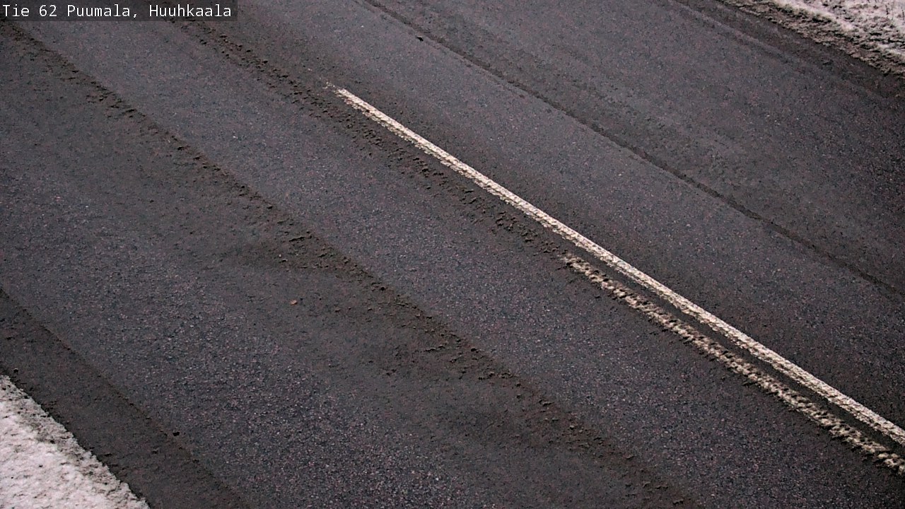Weather Camera Image Väg 62 Puumala, Huuhkaala, Puumala, Etelä-Savo