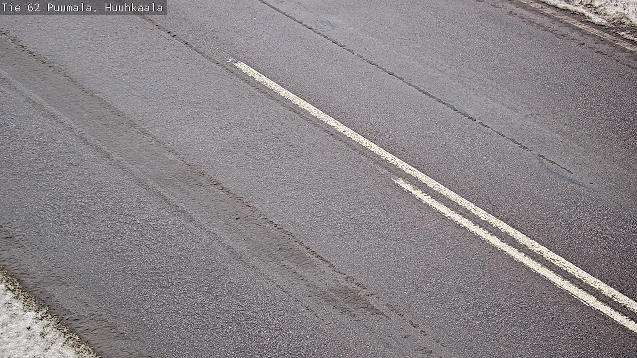 Weather Camera Image Väg 62 Puumala, Huuhkaala, Puumala, Etelä-Savo