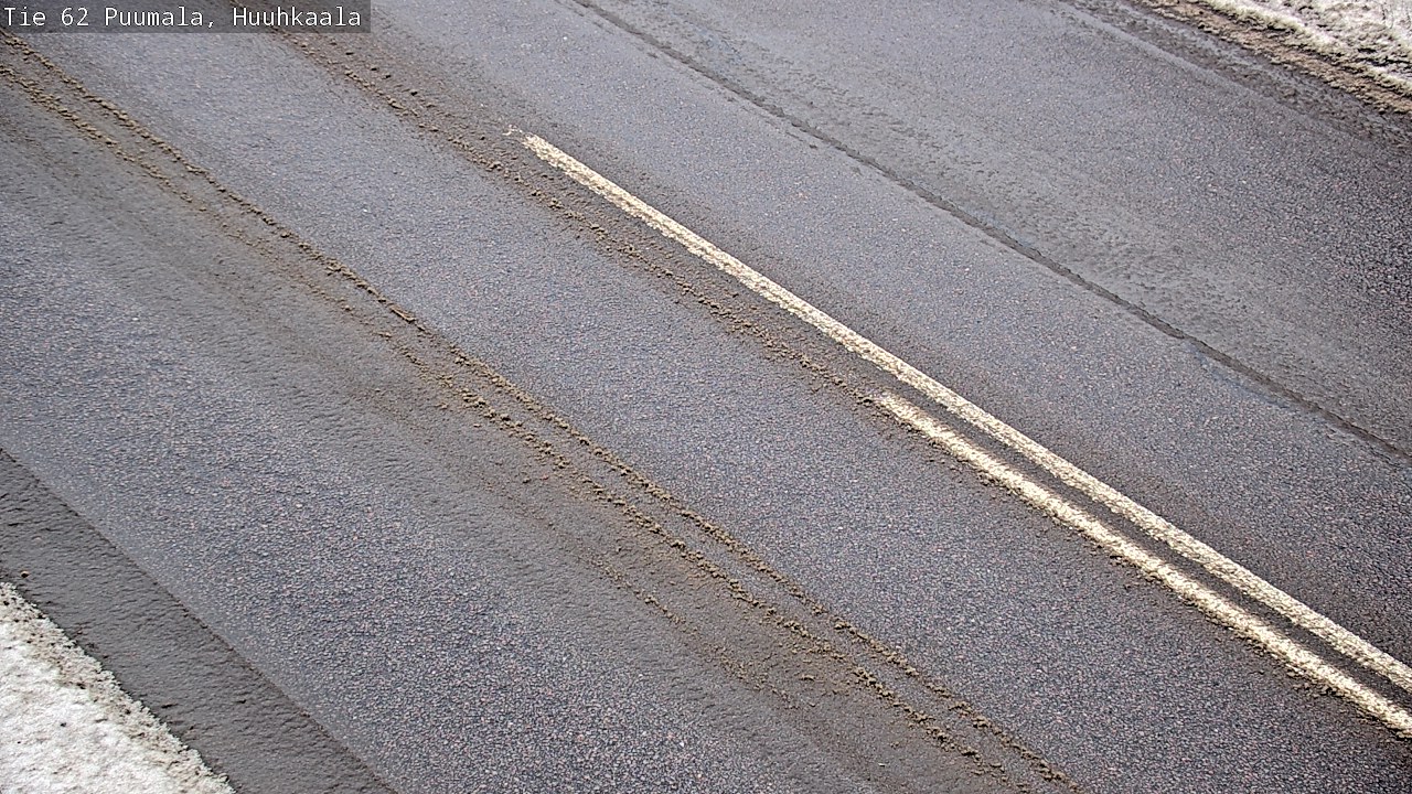 Weather Camera Image Väg 62 Puumala, Huuhkaala, Puumala, Etelä-Savo