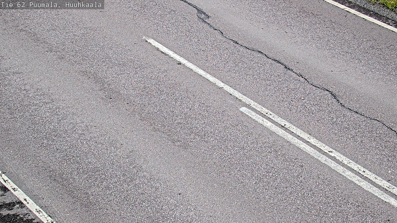 Weather Camera Image Road 62 Puumala, Huuhkaala, Puumala, Etelä-Savo