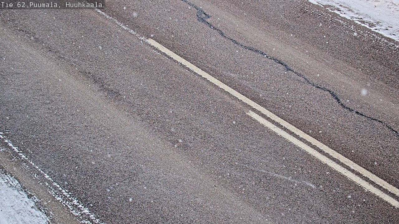 Weather Camera Image Väg 62 Puumala, Huuhkaala, Puumala, Etelä-Savo