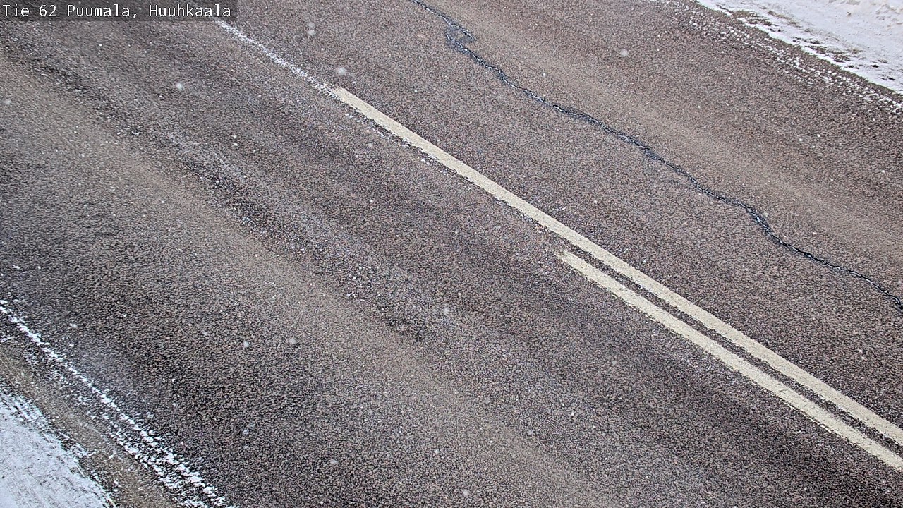 Weather Camera Image Väg 62 Puumala, Huuhkaala, Puumala, Etelä-Savo