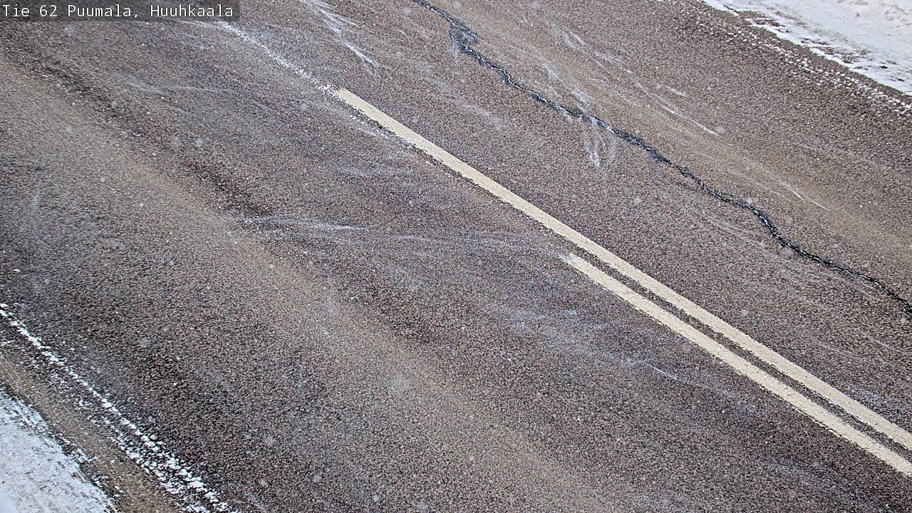 Weather Camera Image Väg 62 Puumala, Huuhkaala, Puumala, Etelä-Savo