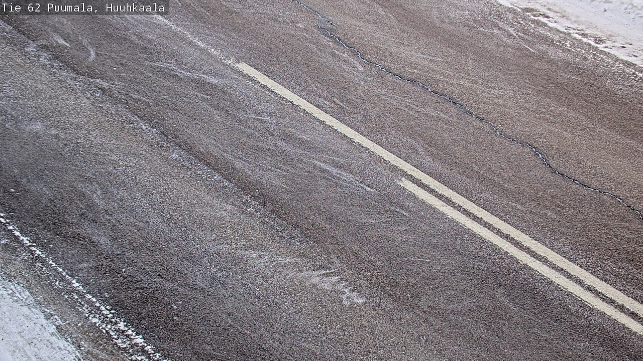 Weather Camera Image Väg 62 Puumala, Huuhkaala, Puumala, Etelä-Savo