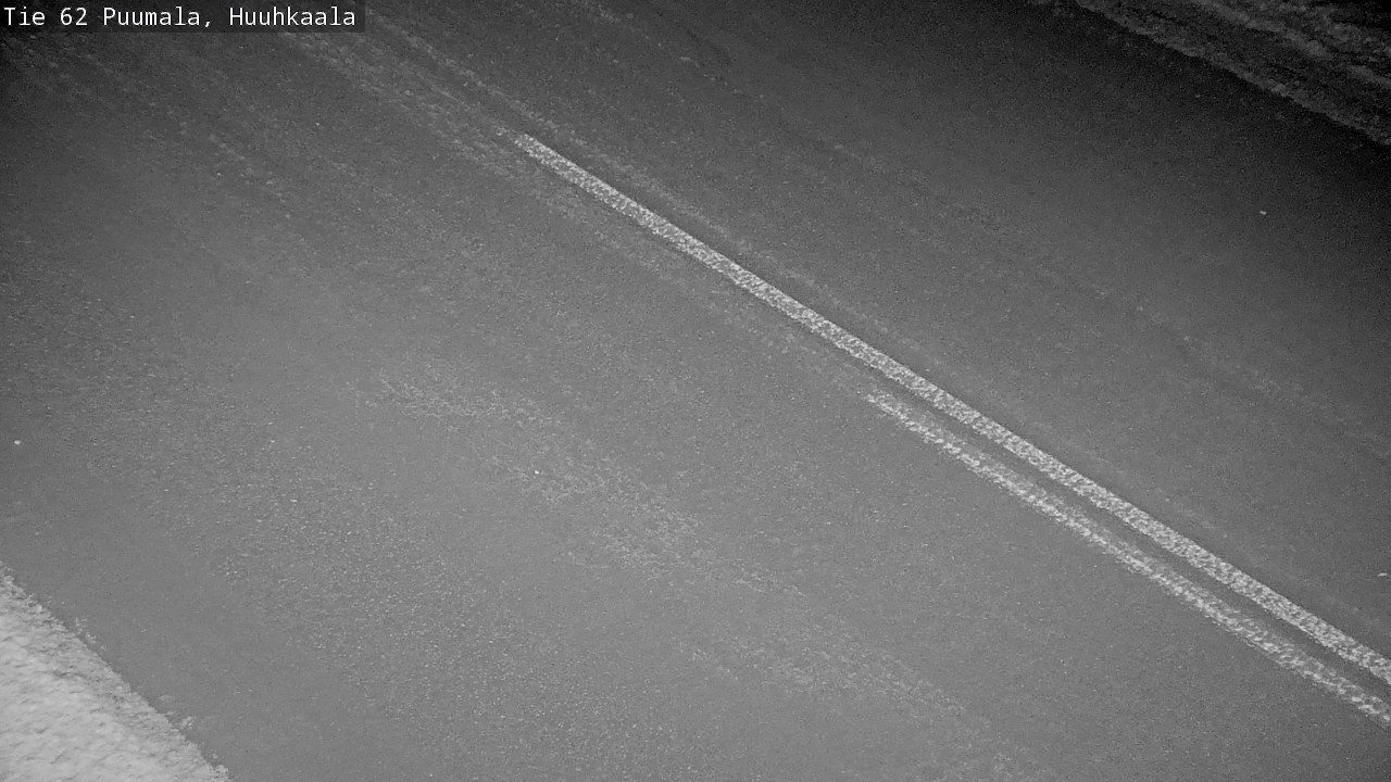 Weather Camera Image Väg 62 Puumala, Huuhkaala, Puumala, Etelä-Savo