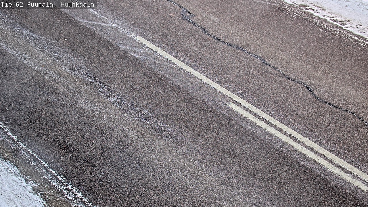 Weather Camera Image Väg 62 Puumala, Huuhkaala, Puumala, Etelä-Savo