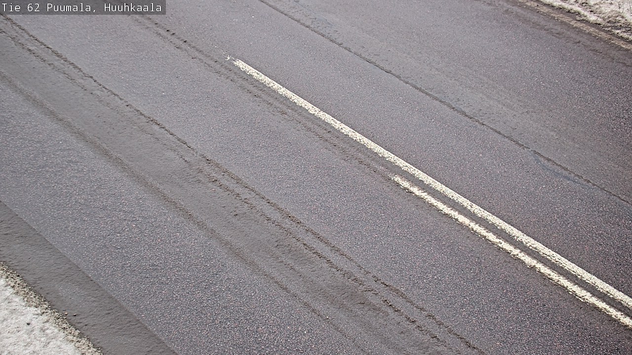 Weather Camera Image Väg 62 Puumala, Huuhkaala, Puumala, Etelä-Savo