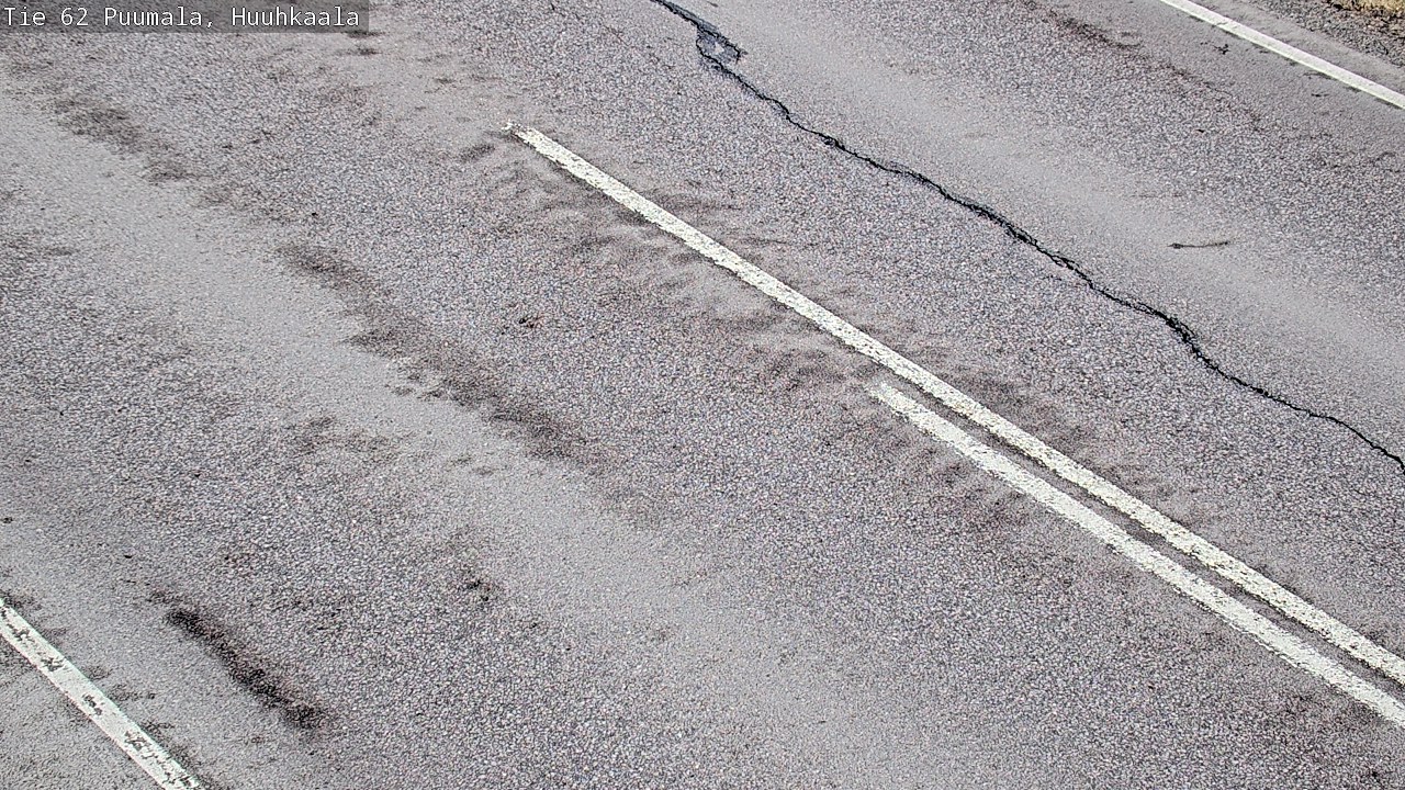 Weather Camera Image Väg 62 Puumala, Huuhkaala, Puumala, Etelä-Savo