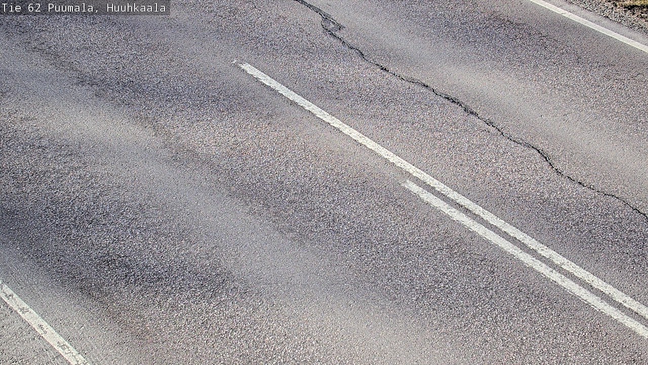 Weather Camera Image Väg 62 Puumala, Huuhkaala, Puumala, Etelä-Savo