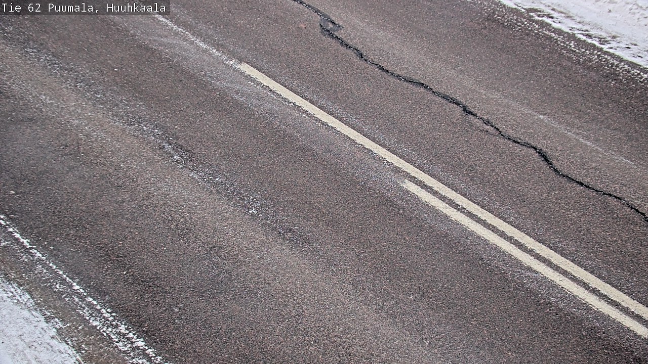 Weather Camera Image Väg 62 Puumala, Huuhkaala, Puumala, Etelä-Savo