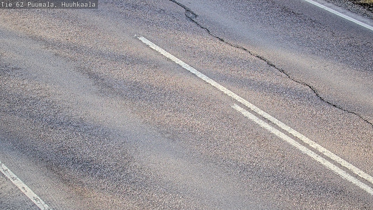 Weather Camera Image Väg 62 Puumala, Huuhkaala, Puumala, Etelä-Savo
