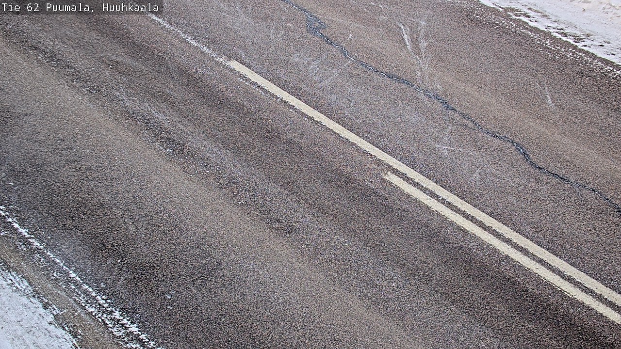 Weather Camera Image Väg 62 Puumala, Huuhkaala, Puumala, Etelä-Savo