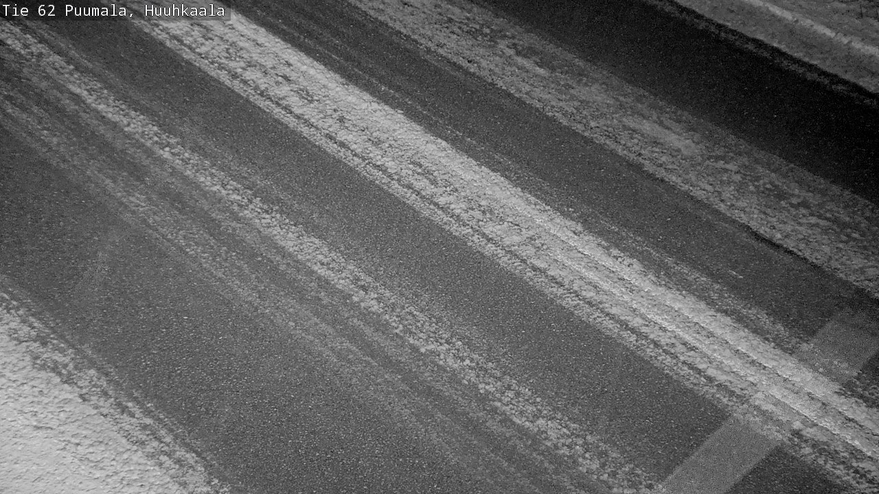 Weather Camera Image Väg 62 Puumala, Huuhkaala, Puumala, Etelä-Savo