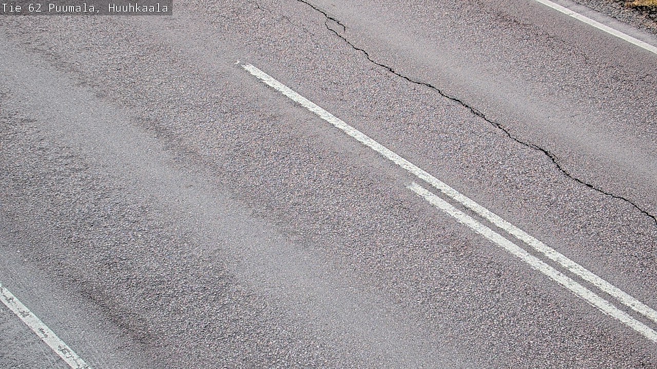 Weather Camera Image Väg 62 Puumala, Huuhkaala, Puumala, Etelä-Savo