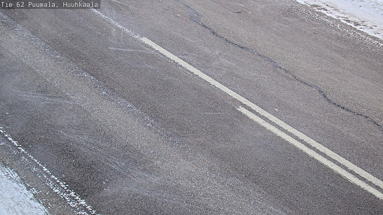 Weather Camera Image Väg 62 Puumala, Huuhkaala, Puumala, Etelä-Savo