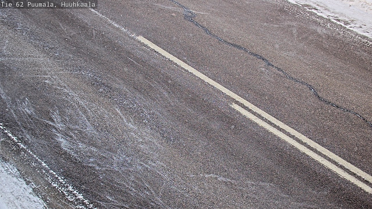 Weather Camera Image Väg 62 Puumala, Huuhkaala, Puumala, Etelä-Savo
