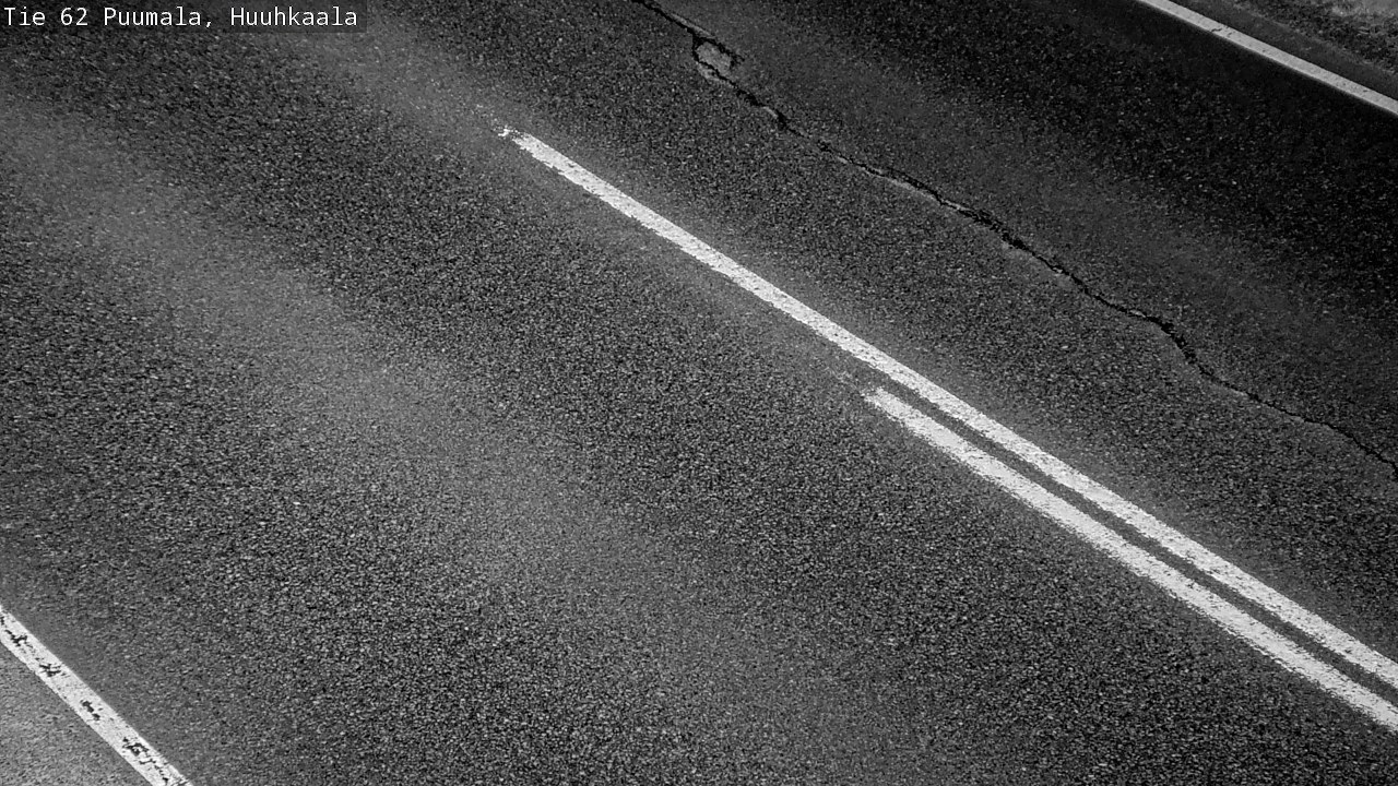 Weather Camera Image Väg 62 Puumala, Huuhkaala, Puumala, Etelä-Savo