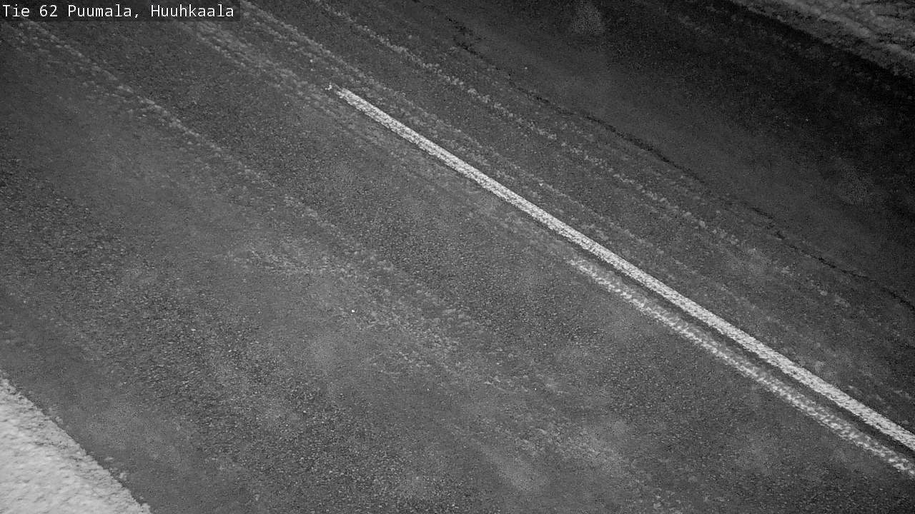 Weather Camera Image Väg 62 Puumala, Huuhkaala, Puumala, Etelä-Savo
