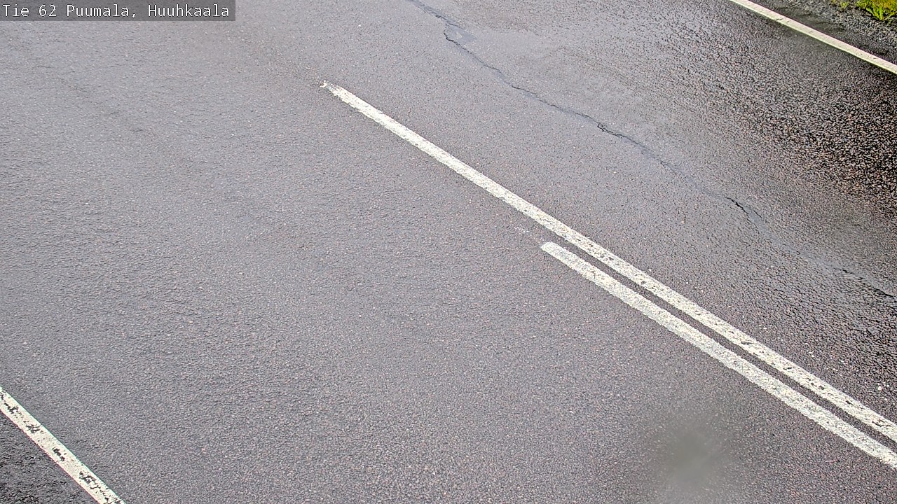 Weather Camera Image Väg 62 Puumala, Huuhkaala, Puumala, Etelä-Savo
