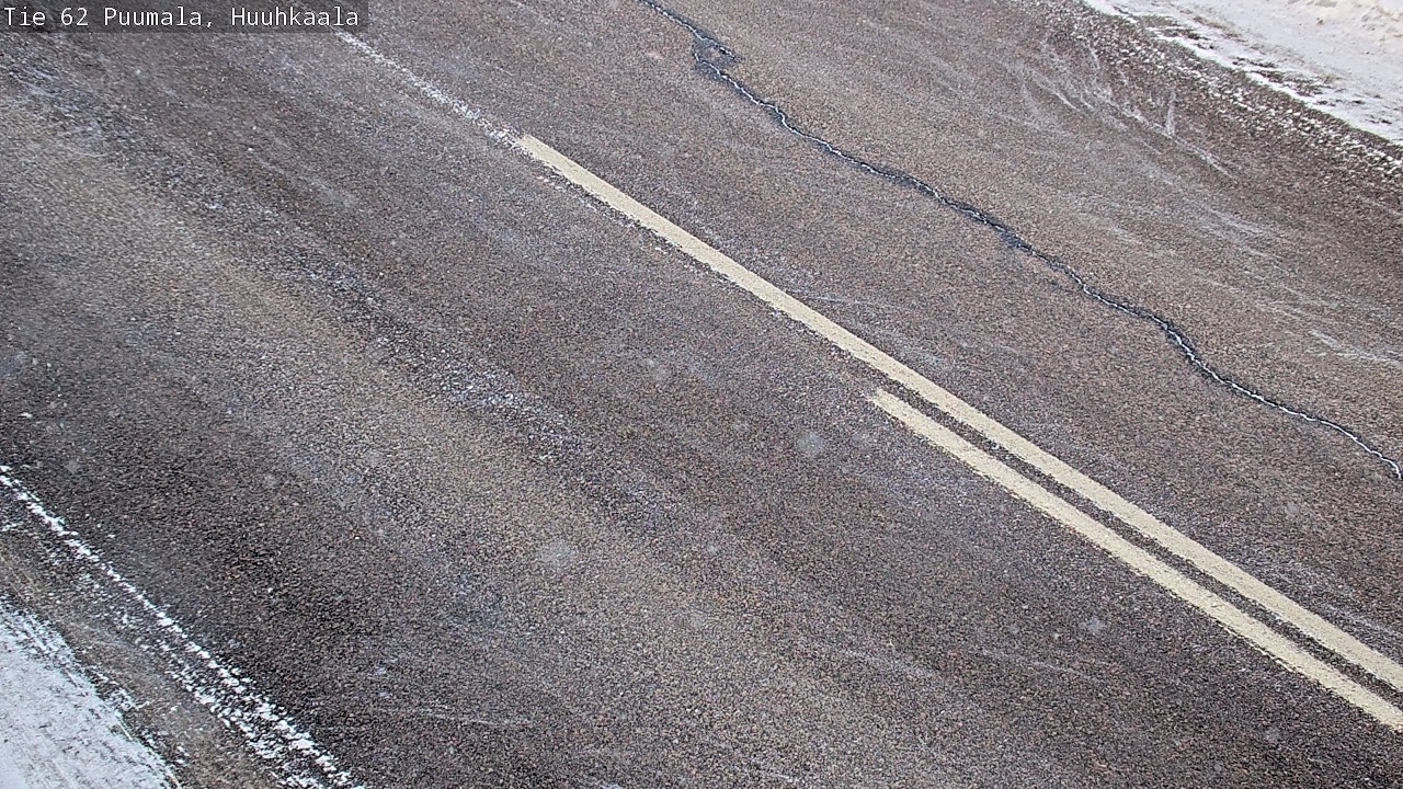 Weather Camera Image Väg 62 Puumala, Huuhkaala, Puumala, Etelä-Savo