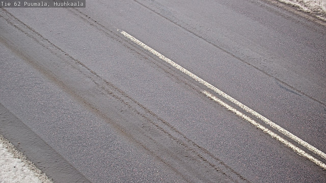 Weather Camera Image Väg 62 Puumala, Huuhkaala, Puumala, Etelä-Savo