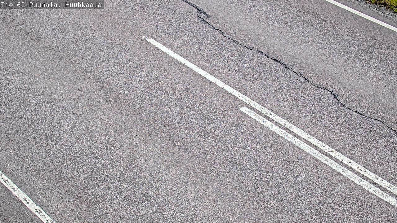 Weather Camera Image Road 62 Puumala, Huuhkaala, Puumala, Etelä-Savo