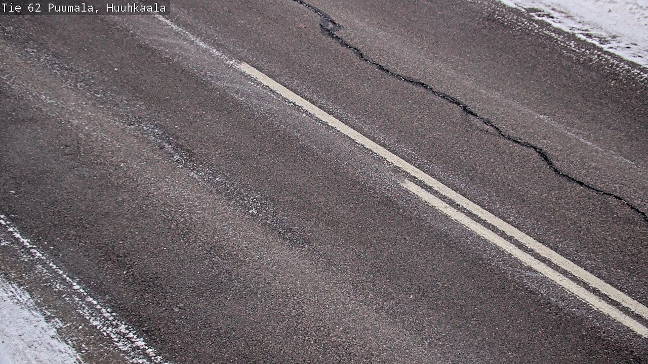 Weather Camera Image Väg 62 Puumala, Huuhkaala, Puumala, Etelä-Savo