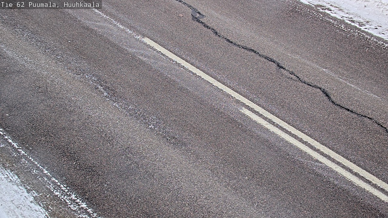 Weather Camera Image Väg 62 Puumala, Huuhkaala, Puumala, Etelä-Savo