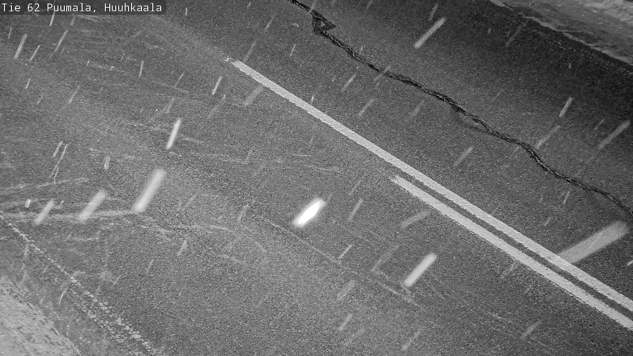 Weather Camera Image Väg 62 Puumala, Huuhkaala, Puumala, Etelä-Savo