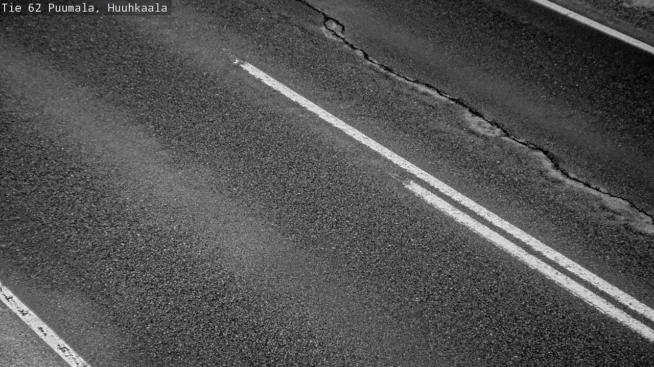 Weather Camera Image Väg 62 Puumala, Huuhkaala, Puumala, Etelä-Savo