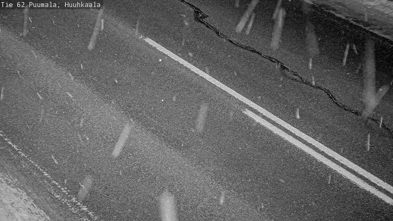 Weather Camera Image Väg 62 Puumala, Huuhkaala, Puumala, Etelä-Savo