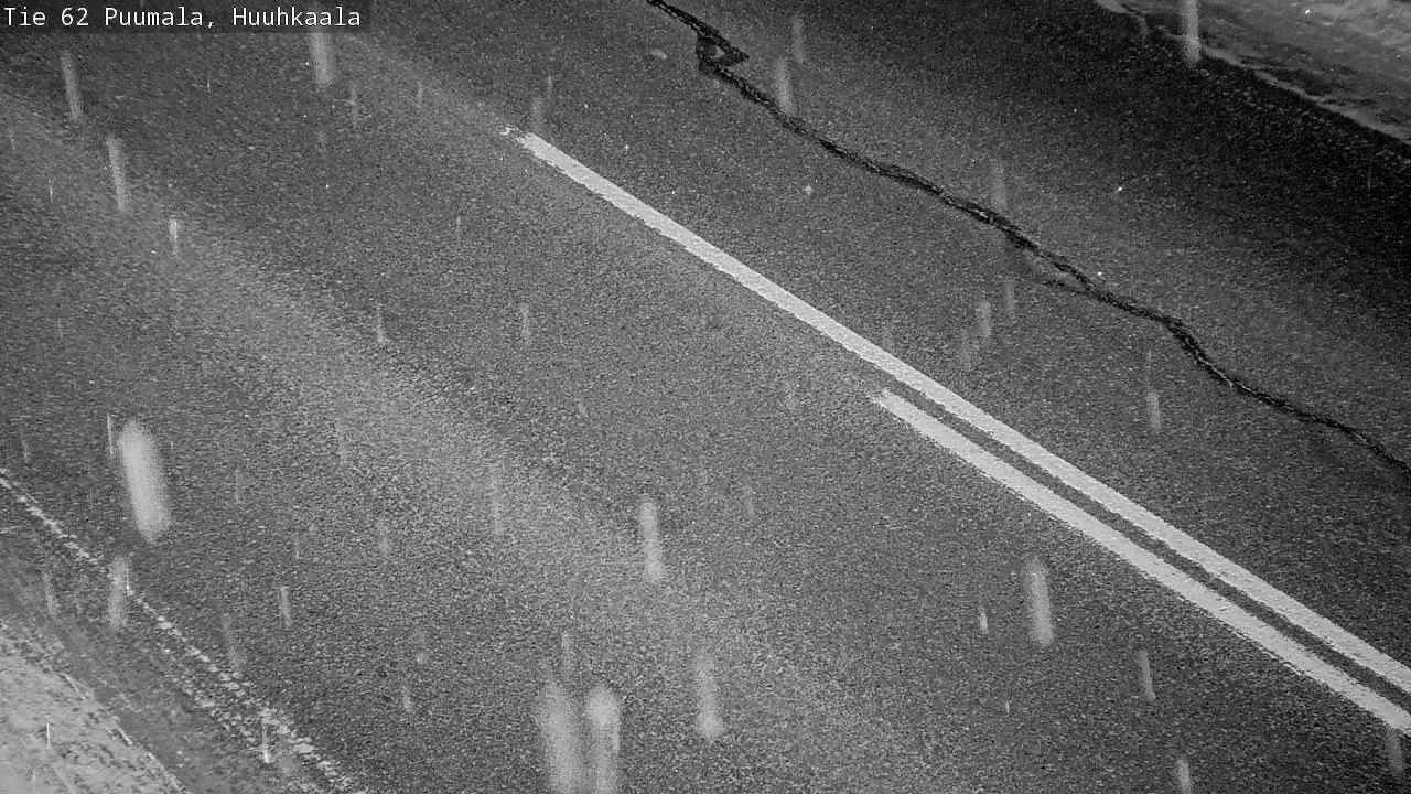 Weather Camera Image Väg 62 Puumala, Huuhkaala, Puumala, Etelä-Savo