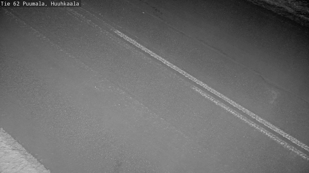 Weather Camera Image Väg 62 Puumala, Huuhkaala, Puumala, Etelä-Savo