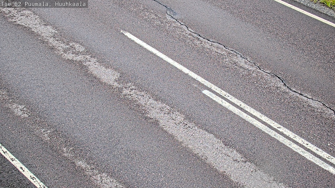 Weather Camera Image Väg 62 Puumala, Huuhkaala, Puumala, Etelä-Savo