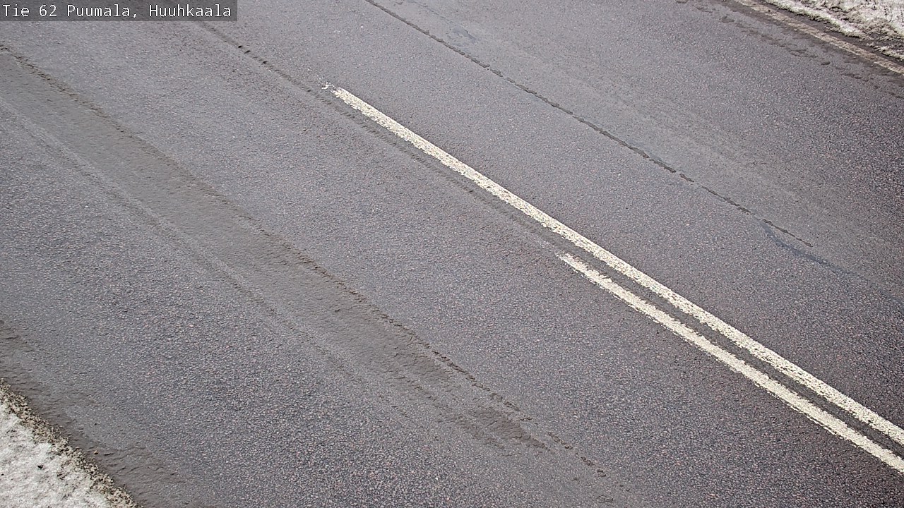 Weather Camera Image Väg 62 Puumala, Huuhkaala, Puumala, Etelä-Savo