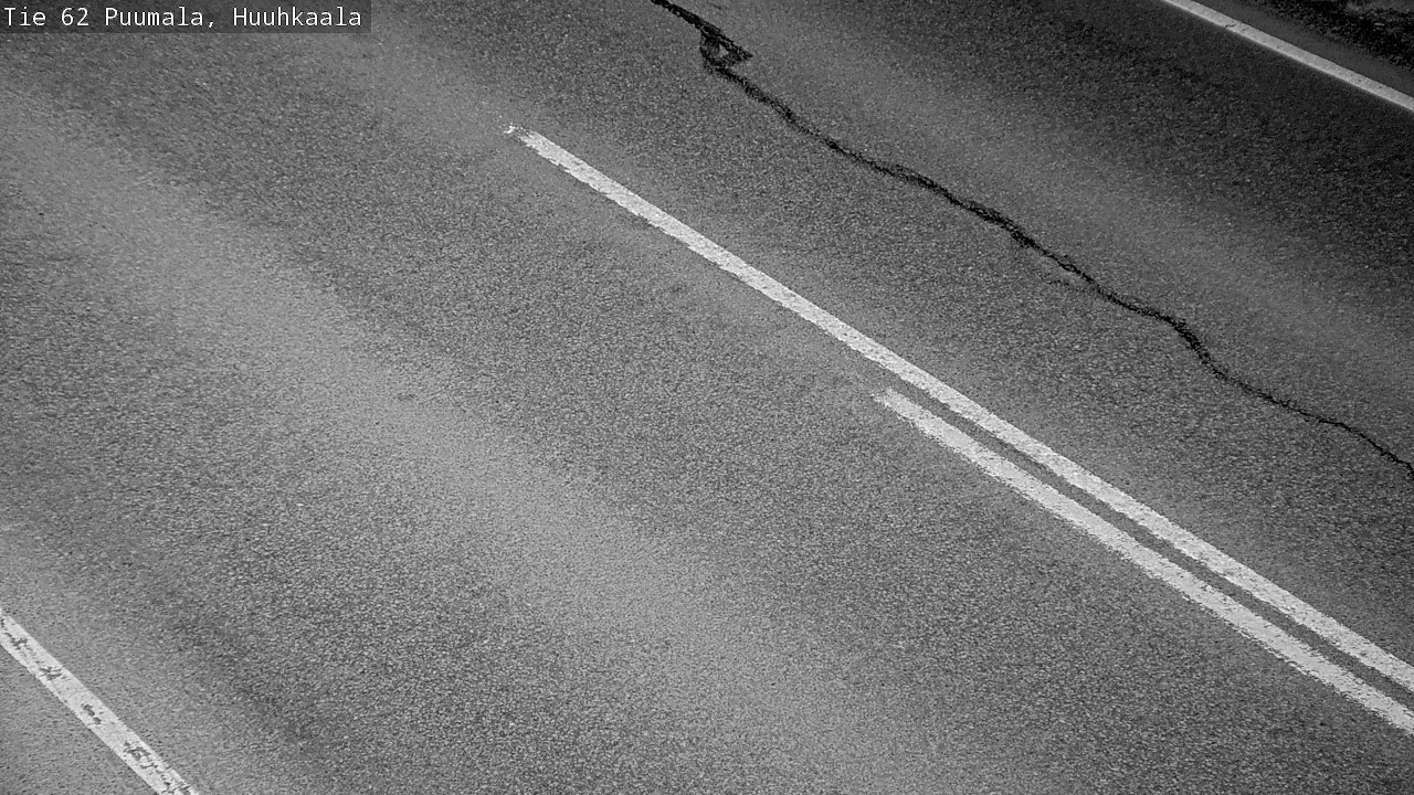 Weather Camera Image Road 62 Puumala, Huuhkaala, Puumala, Etelä-Savo