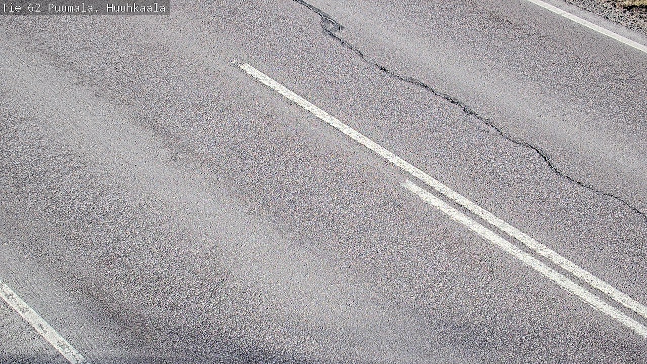 Weather Camera Image Väg 62 Puumala, Huuhkaala, Puumala, Etelä-Savo