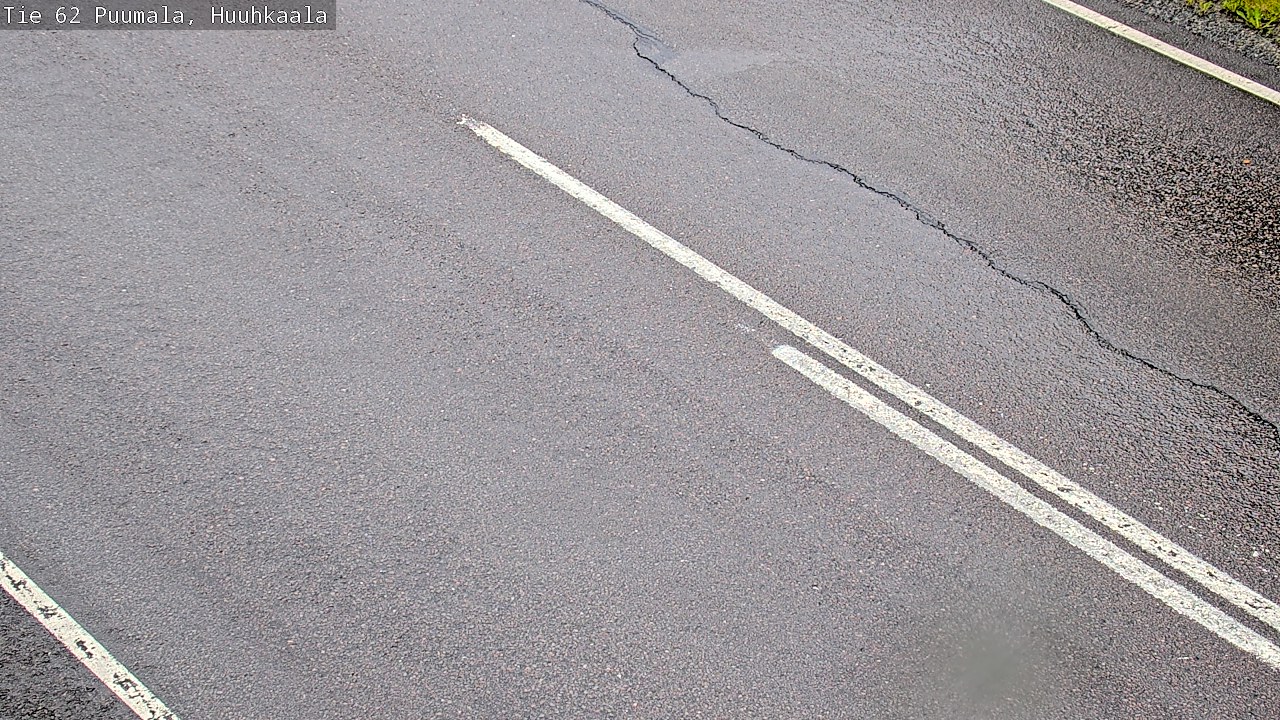 Weather Camera Image Väg 62 Puumala, Huuhkaala, Puumala, Etelä-Savo