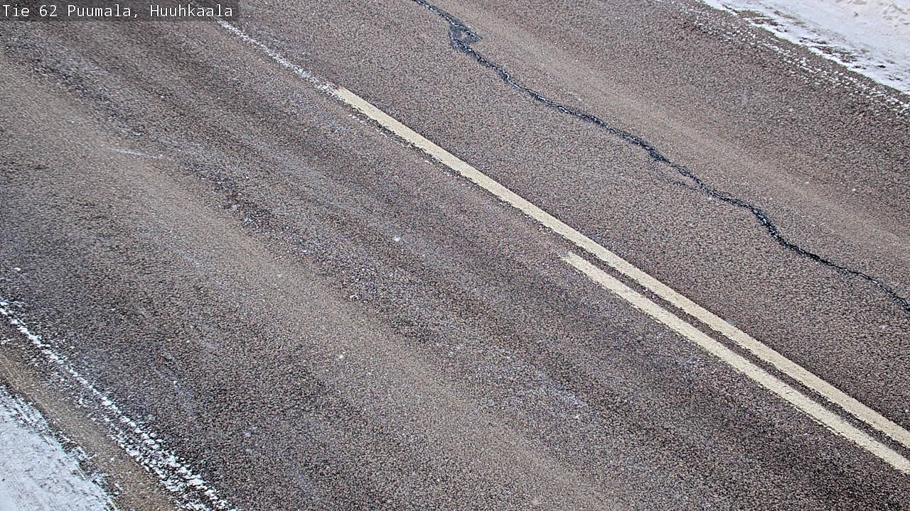 Weather Camera Image Väg 62 Puumala, Huuhkaala, Puumala, Etelä-Savo